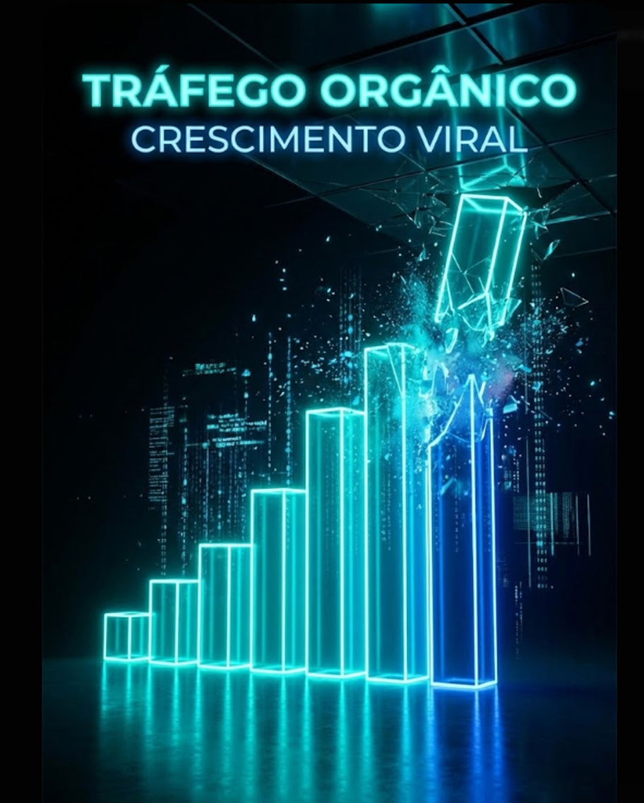 Gráfico de crescimento viral explosivo